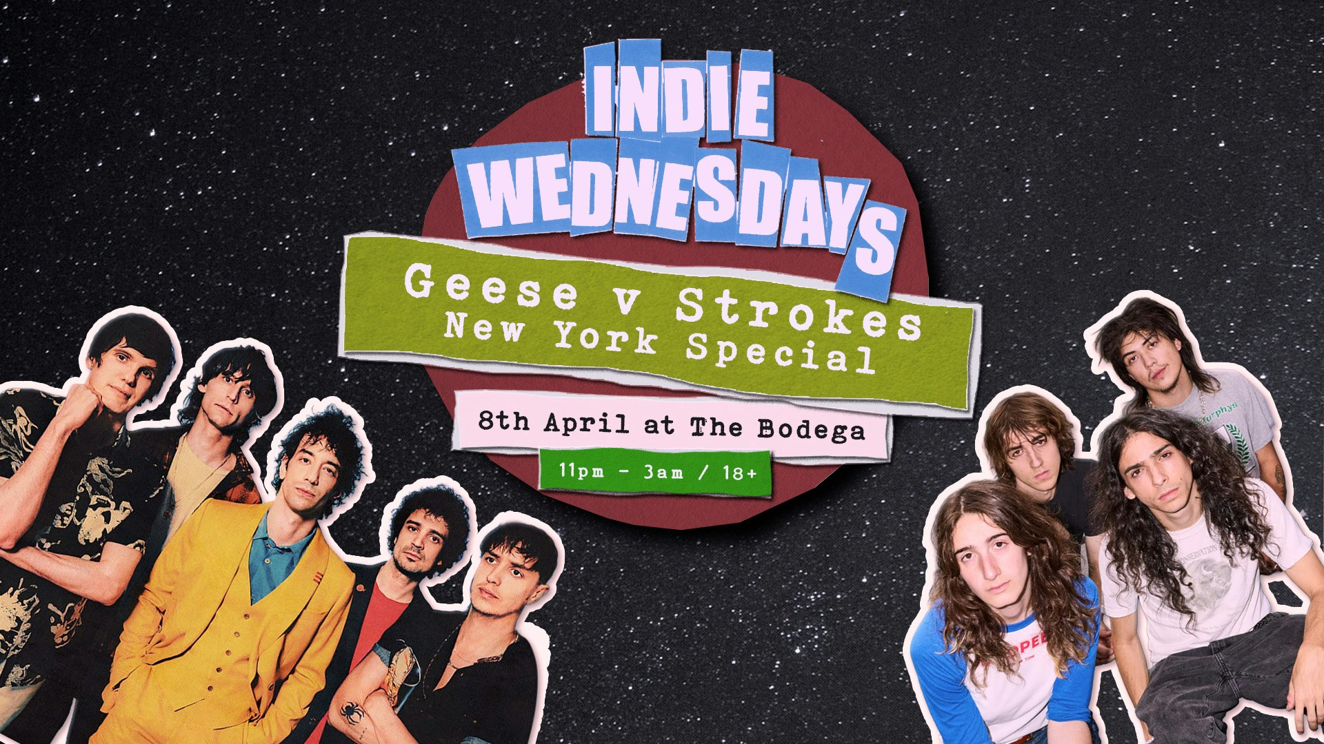 Indie Wednesdays | Geese v Strokes (NYC Special)