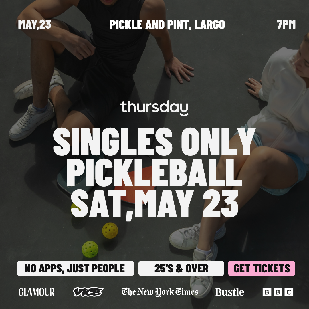 Thursday | Singles Only Pickleball | Tampa Bay