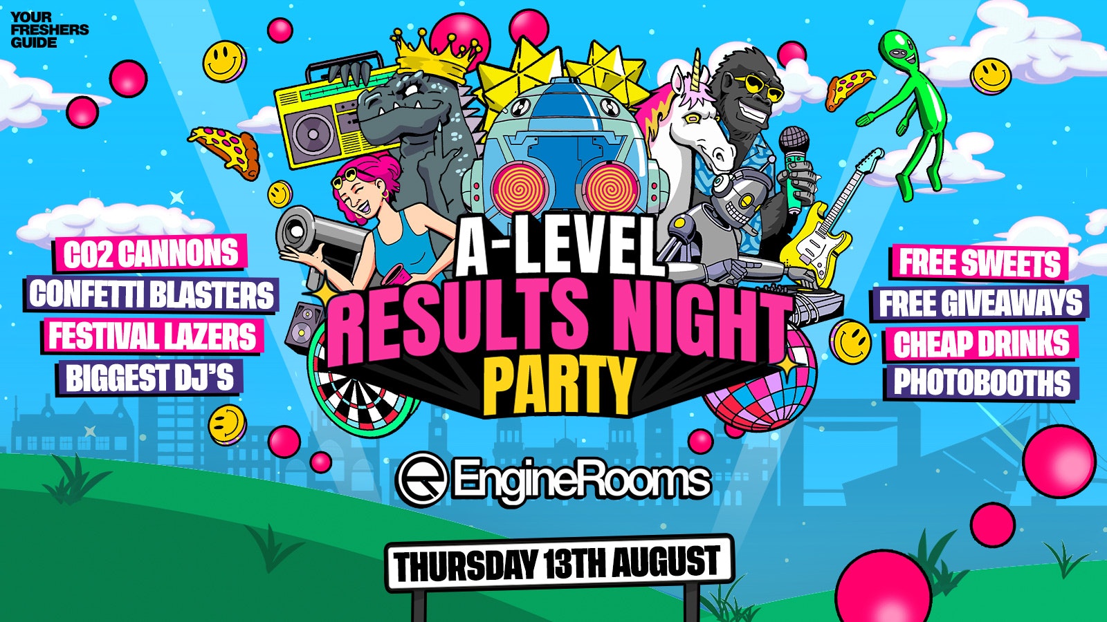 A-Level Results Night 2026 @ Waterfront Hull! – First 50 Tickets FREE!