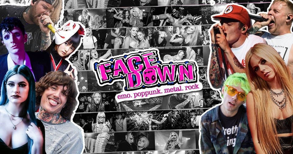 🤘 Face Down  🤘 ∙ Club Chemistry Canterbury∙  – Pop Punk, Metal, Emo Night