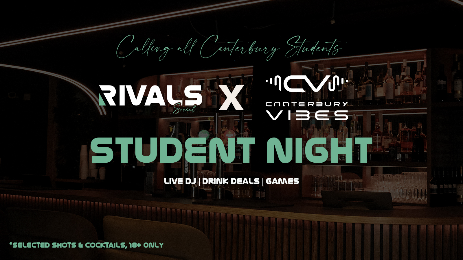 STUDENT NIGHT @ Rivals Social