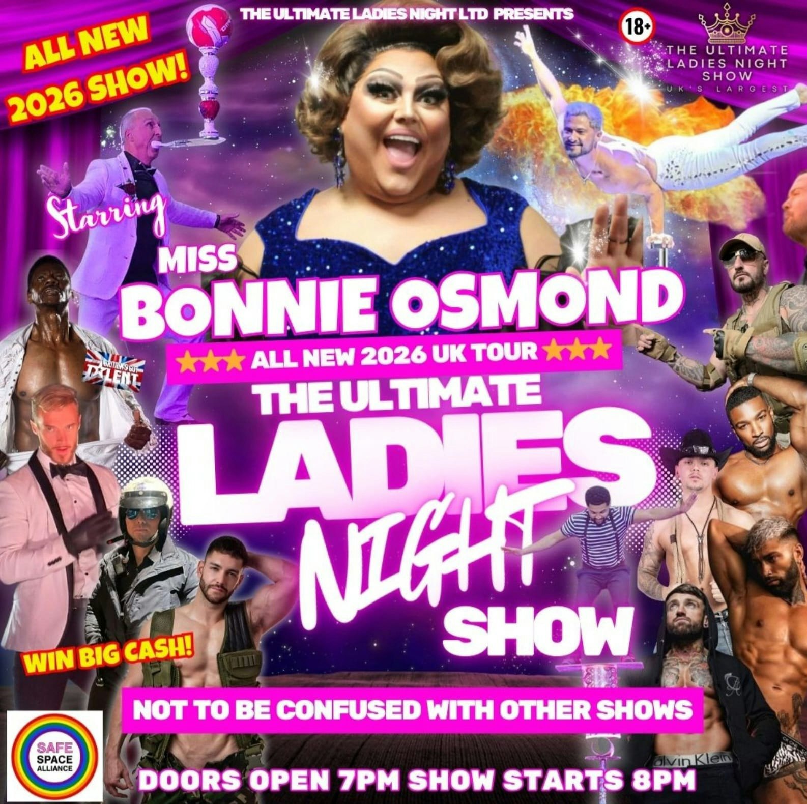 THE ULTIMATE LADIES NIGHT SHOW