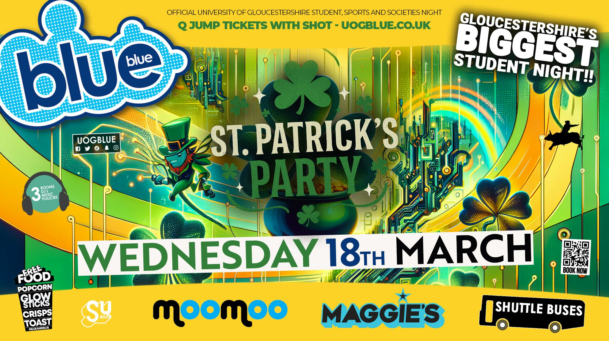 Blue & Blue Wednesdays 🍀 ST PATRICKS PARTY!! 🤯