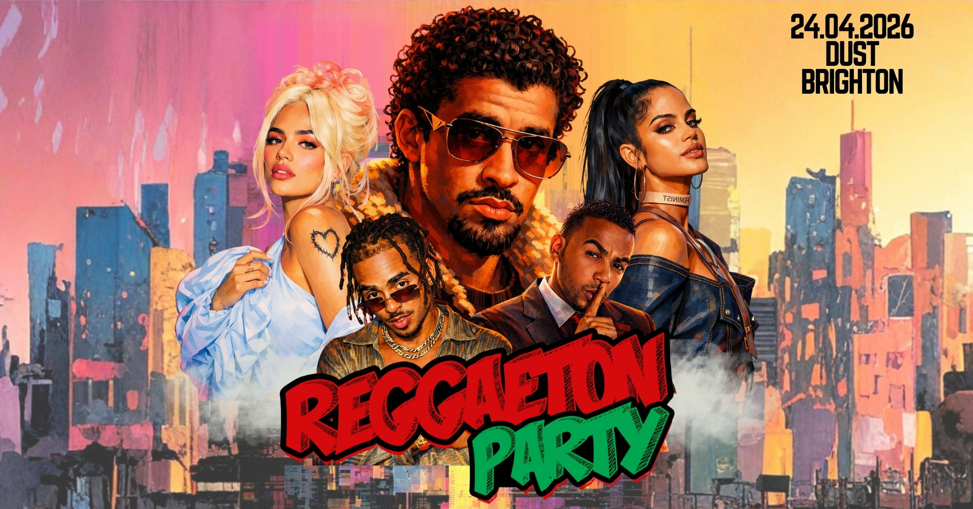 Reggaeton Party (Brighton) April 2026
