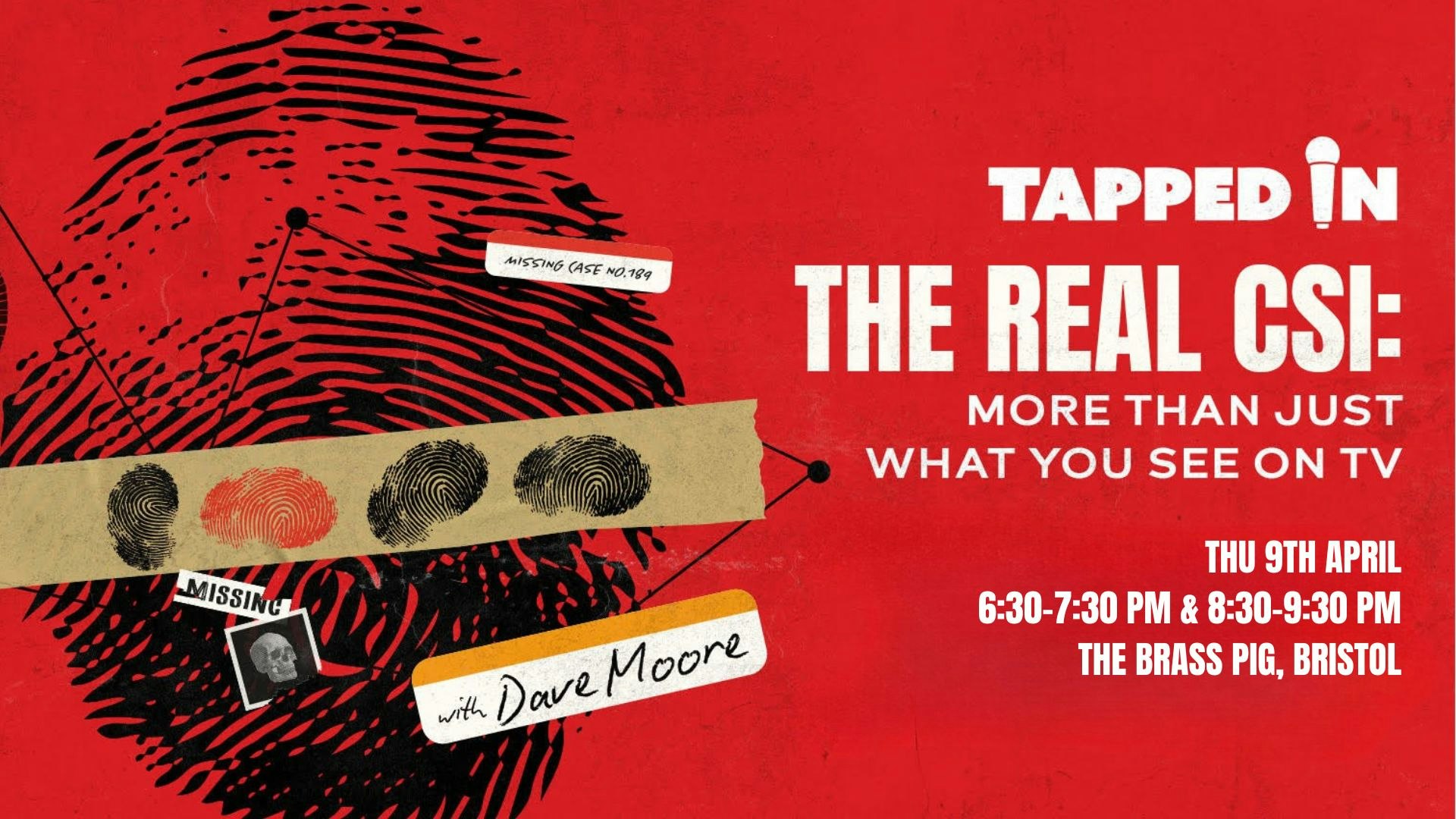 The Real CSI: More Than Just What You See on TV – A Tapped In Talk in Bristol