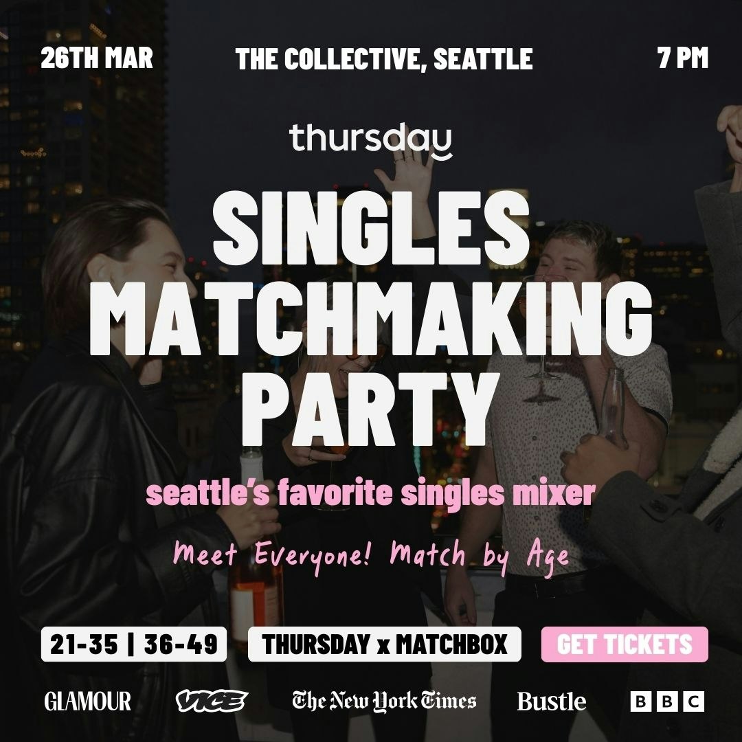 Thursday | Singles Matchmaking Party | The Collective | SLU