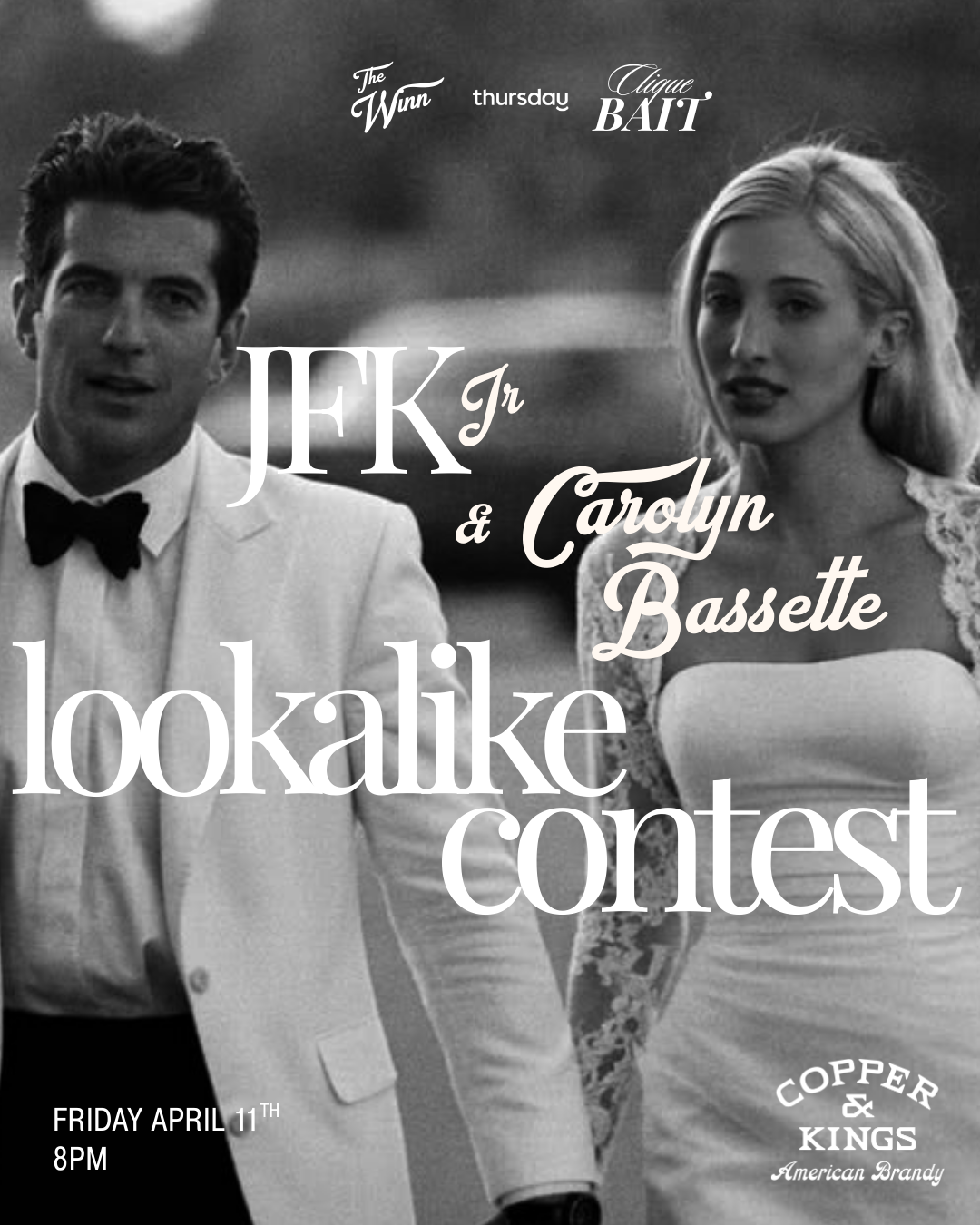 Friday | JFK / CAROLYN BASSETTE LOOK ALIKE CONTEST | Winnies