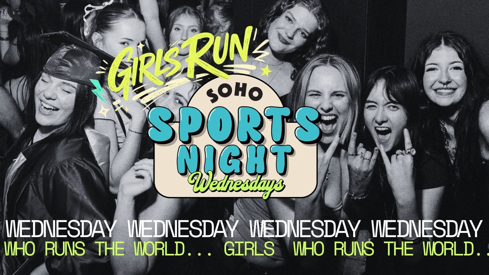 Your Official Soho Sports Night | Wednesday 11th March | Soho Rooms Newcastle