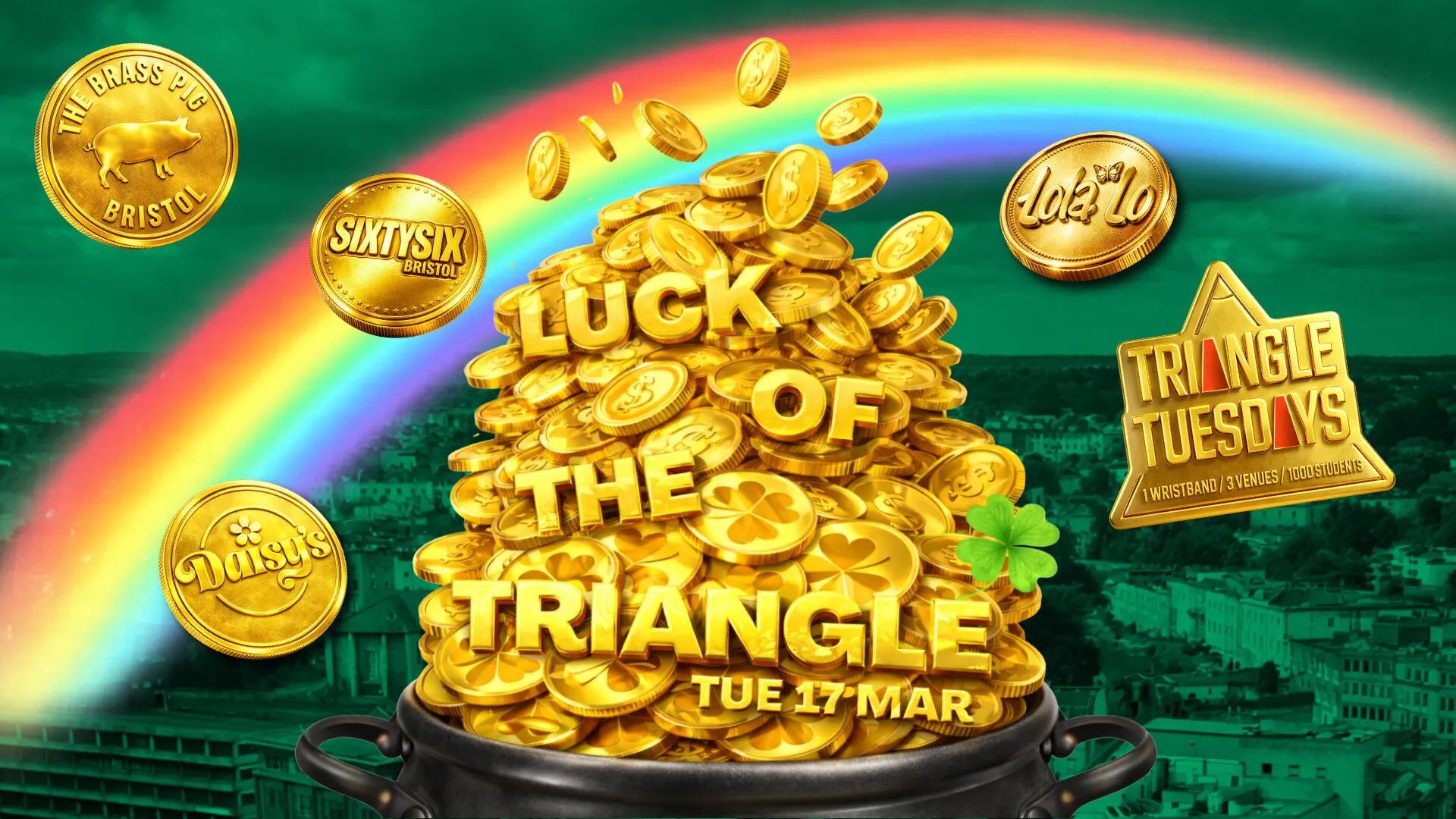 Triangle Tuesdays ST PATRICK’S DAY Special - 4 Venue Special at The ...