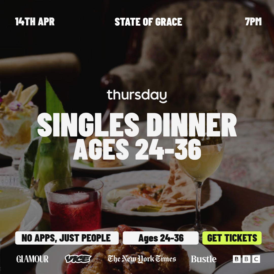 Tuesday | State of Grace Singles Dinner (24-36) | Melbourne CBD