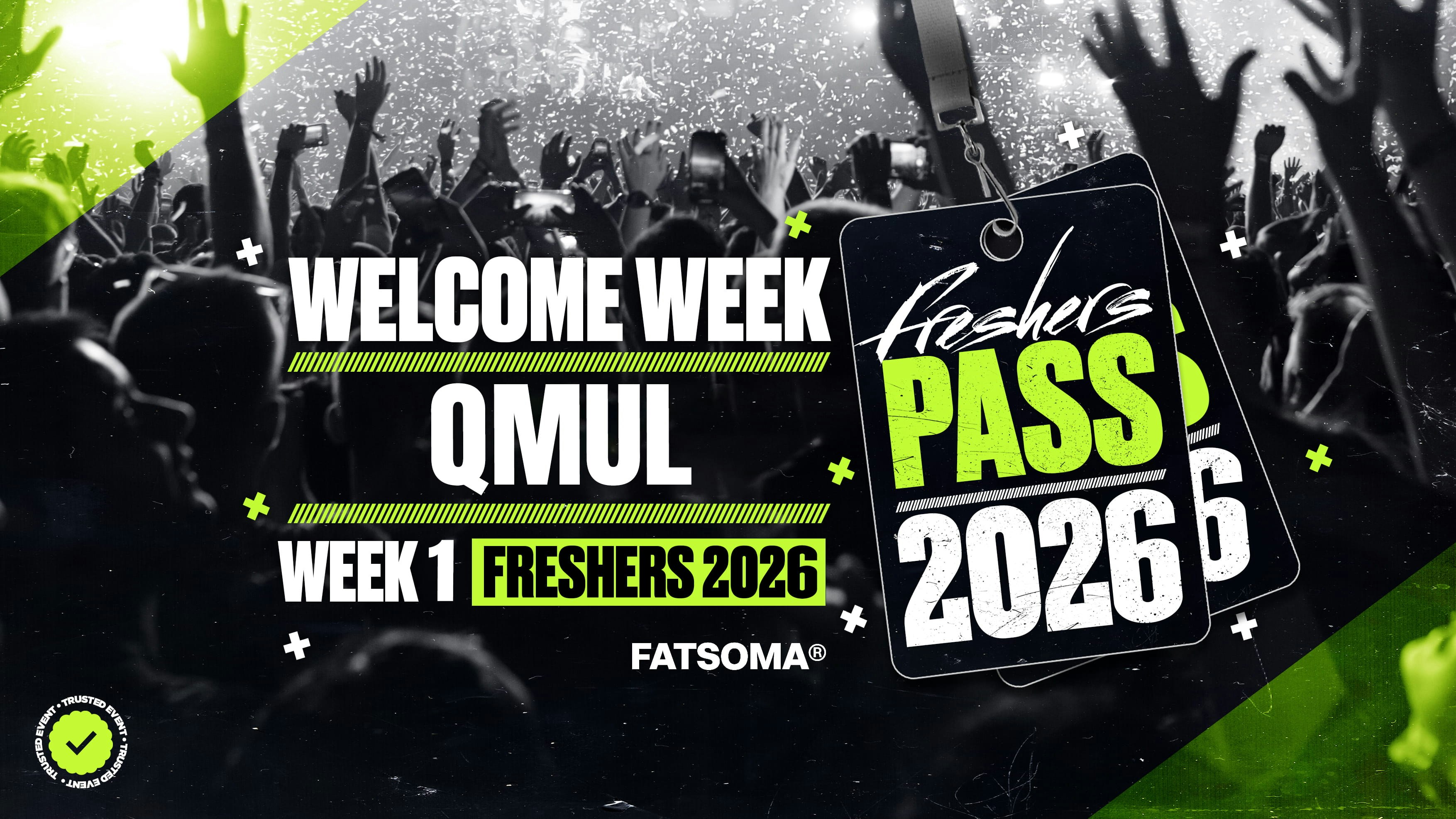 Queen Mary University of London Freshers Week Pass 2026