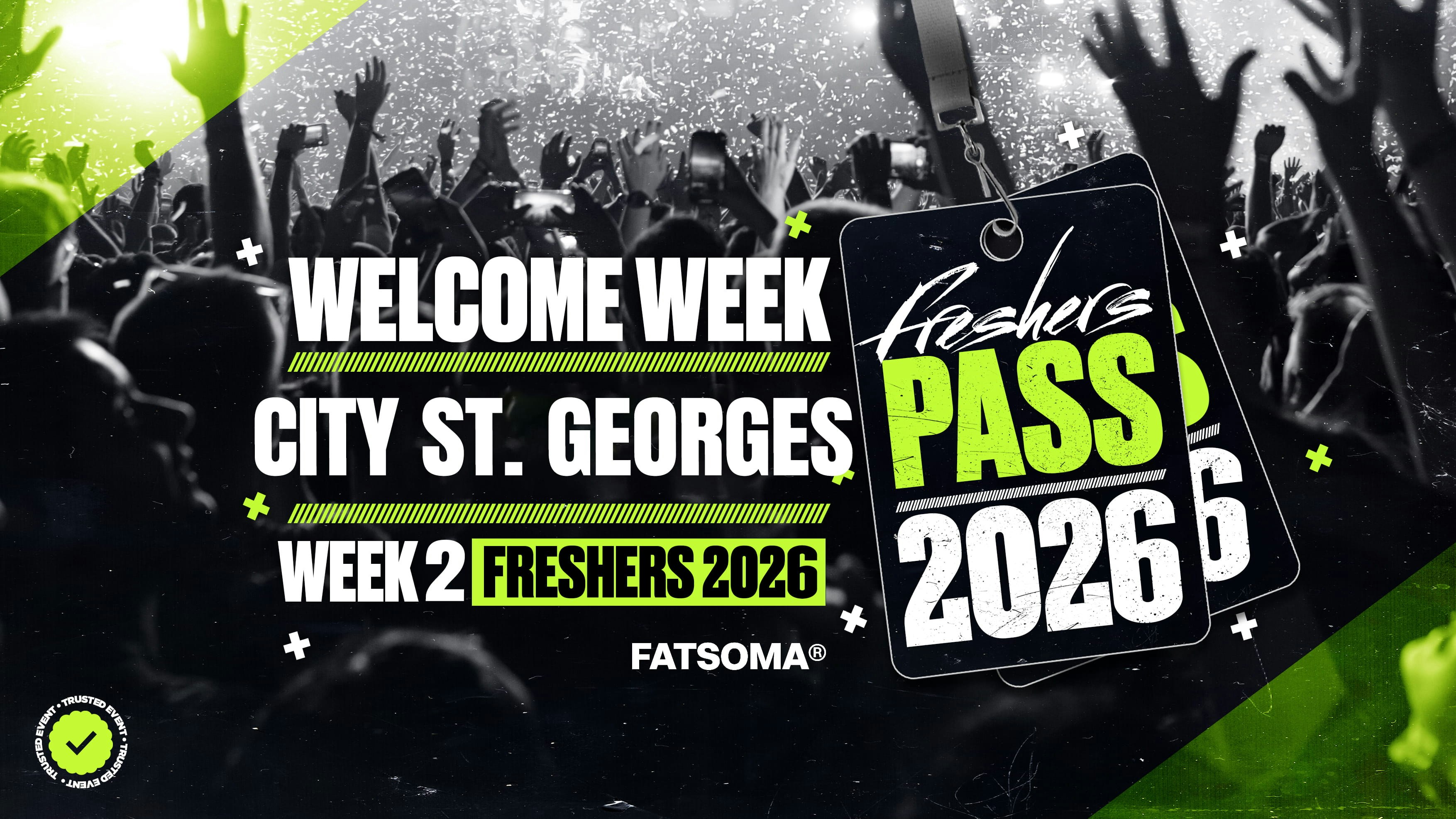 City St George’s, London Freshers Pass 2026