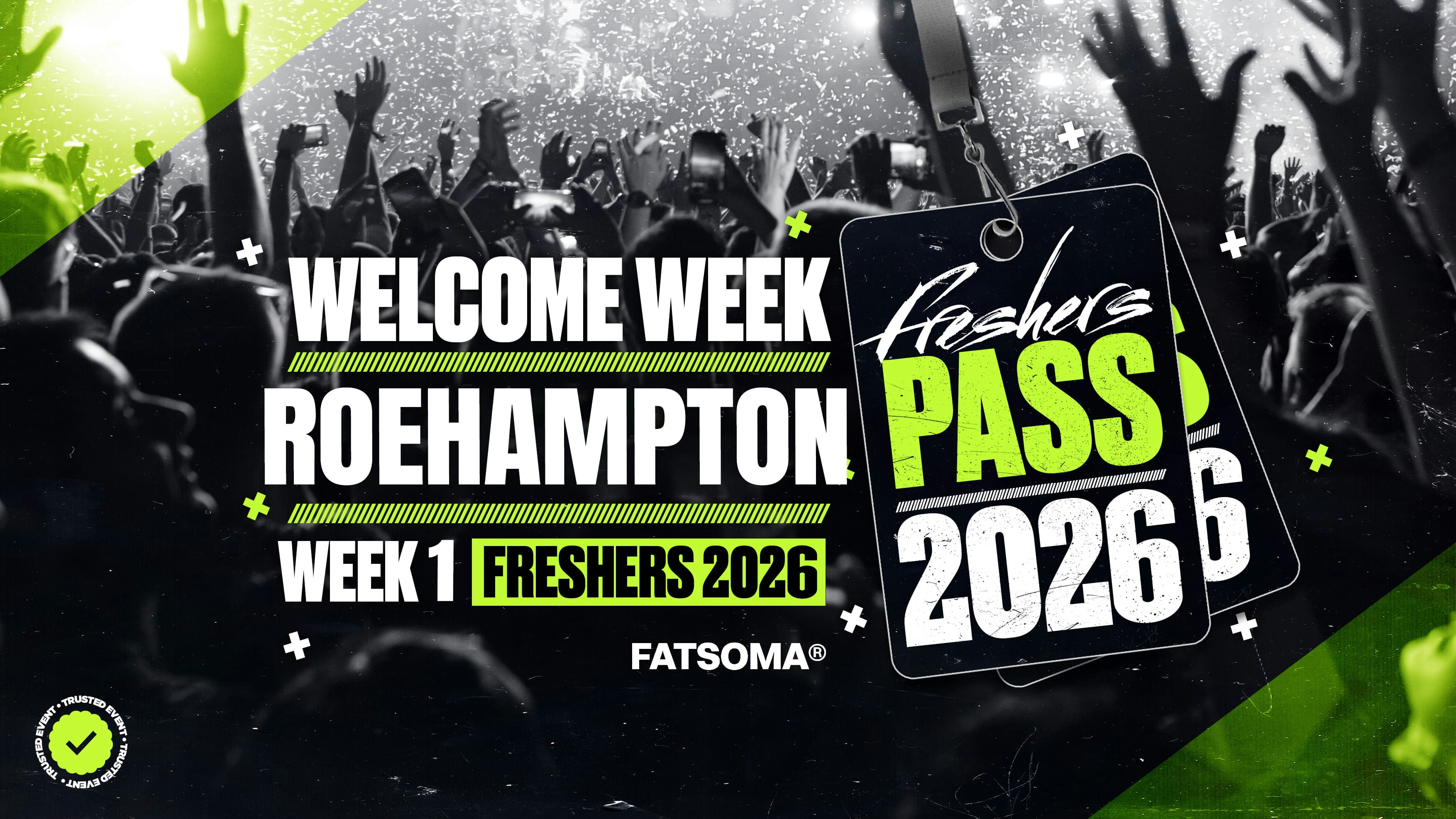 Roehampton University Freshers Pass 2026