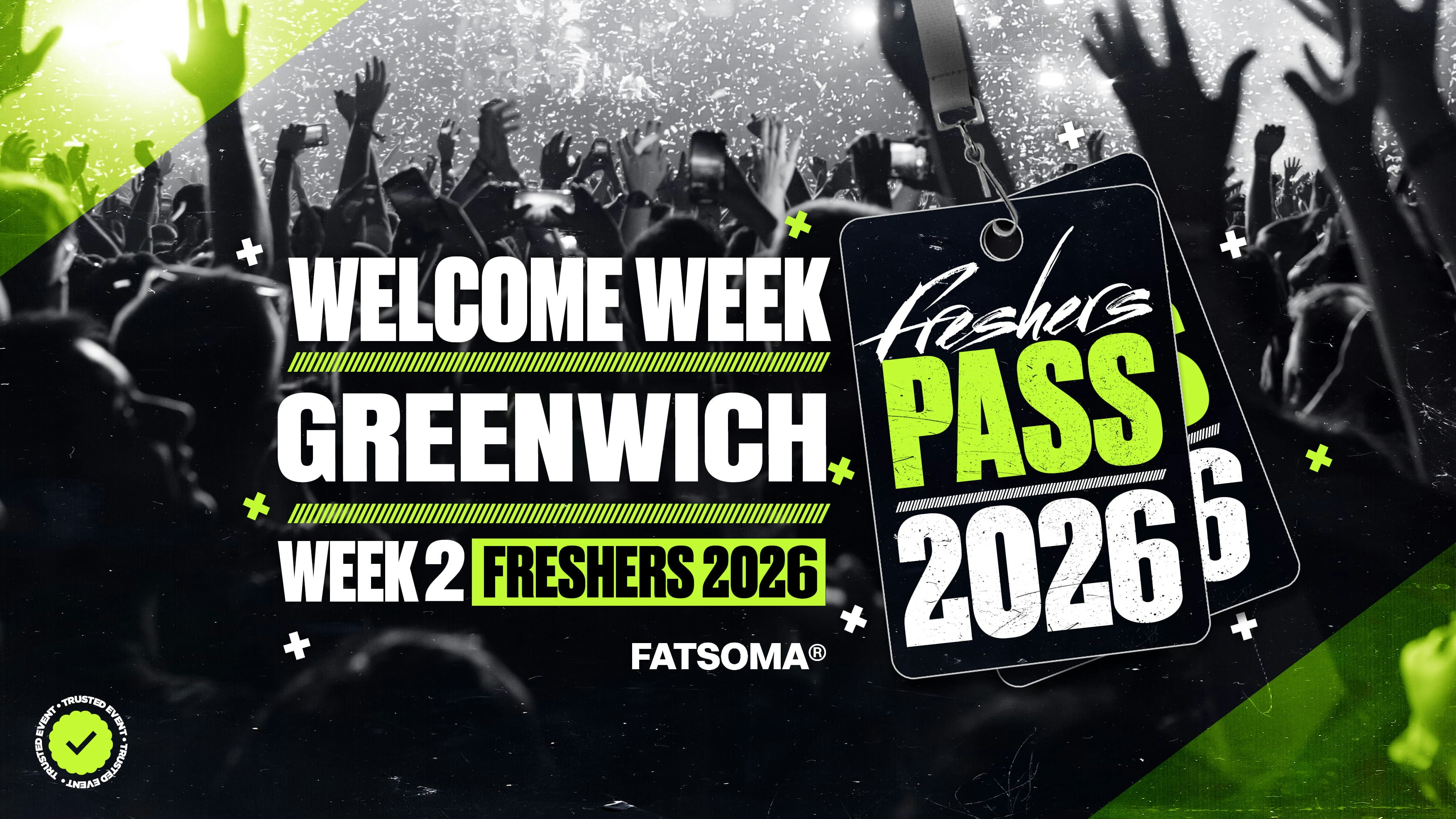 Greenwich Freshers Pass 2026