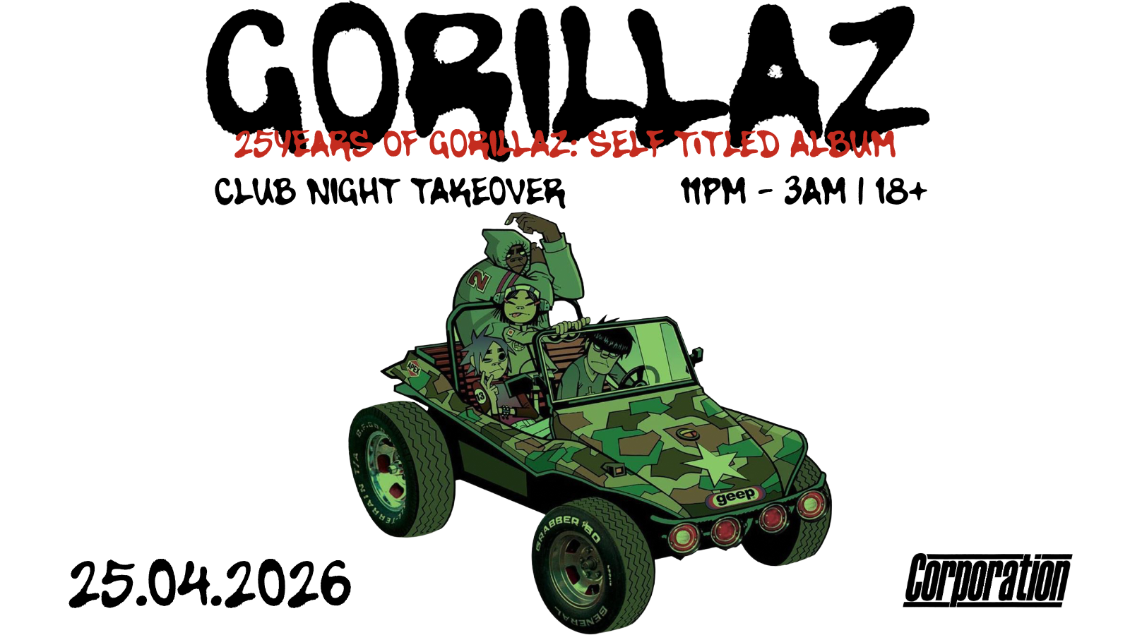 GORILLAZ | DIRTY DEEDS