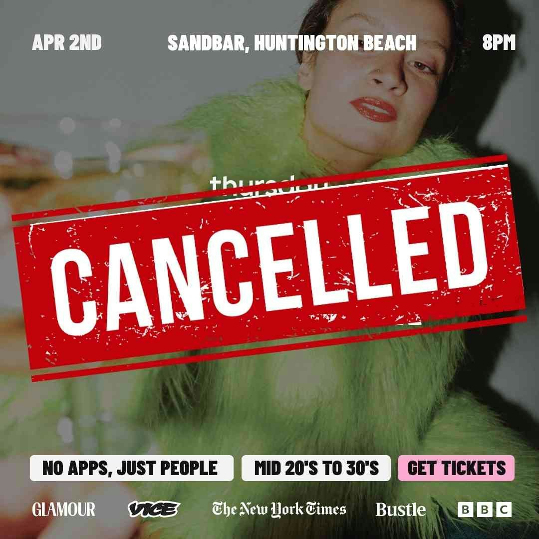 Thursday | Sandbar Cocina y Tequila | Orange County