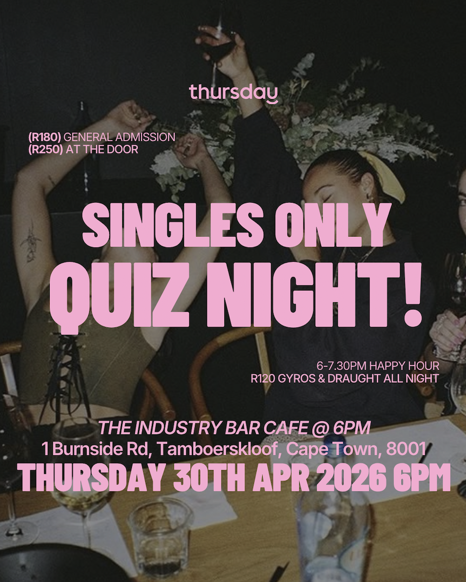 Thursday | Quiz Night | Cape Town