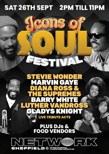 Icons Of Soul Festival — NETWORK SHEFFIELD