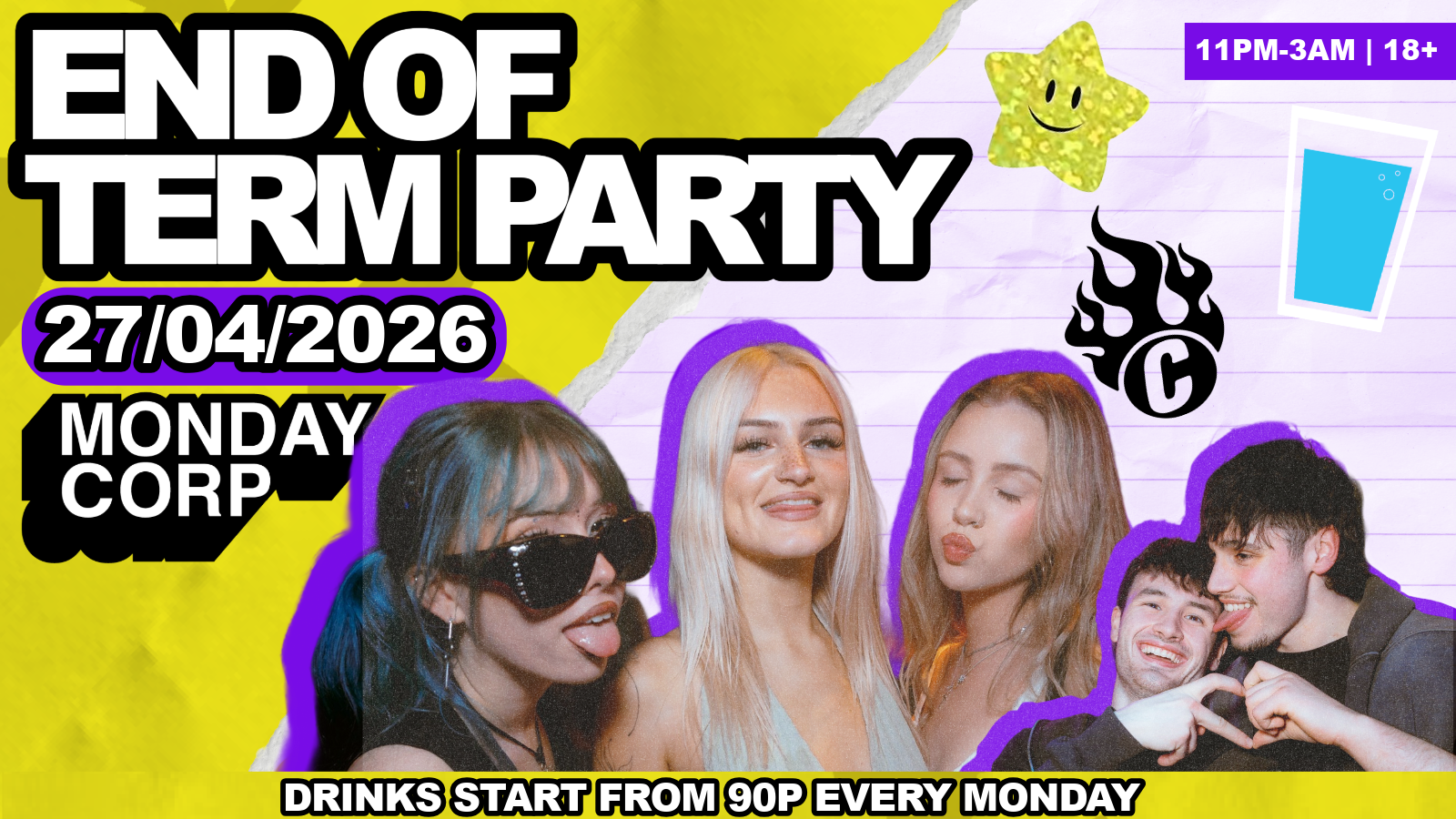 MONDAY CORP | END OF TERM PARTY