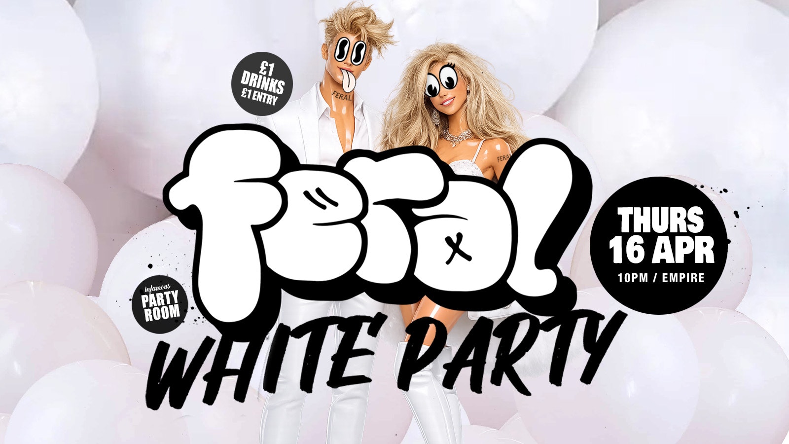 Feral White Party