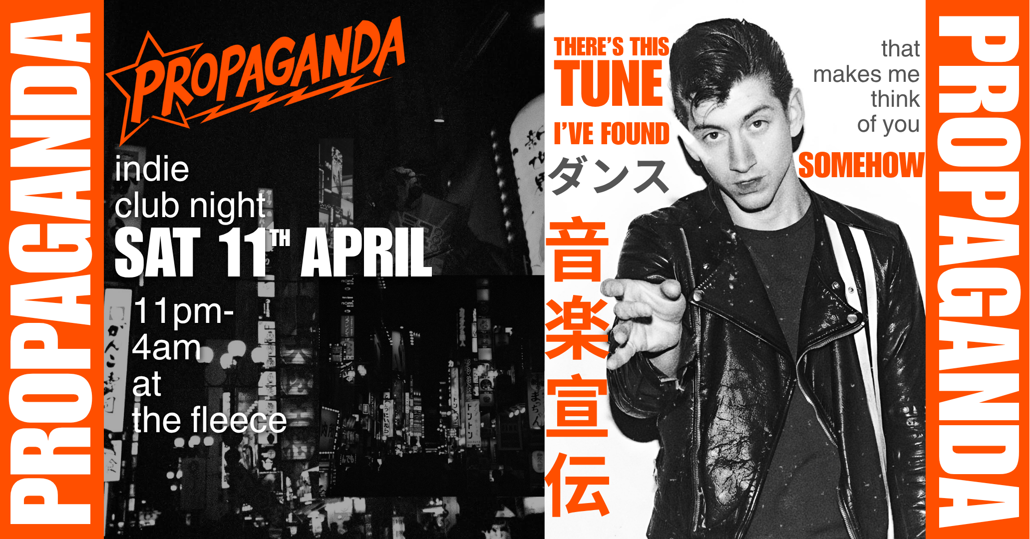 TONIGHT! Propaganda Bristol – Indie Club Night!