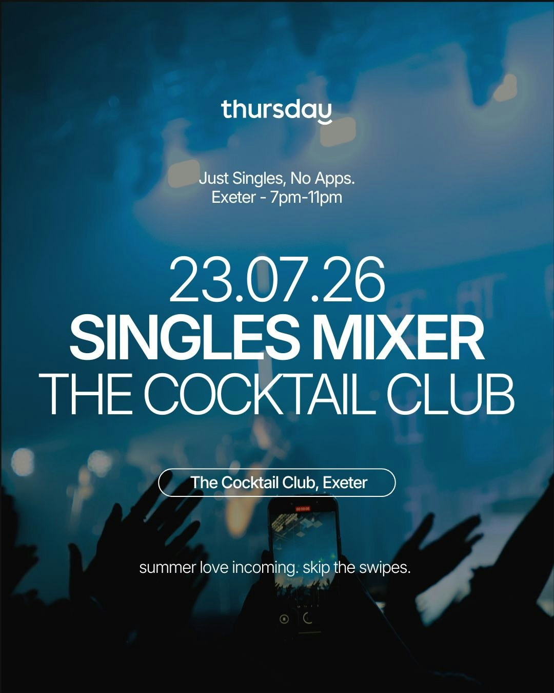 Thursday | The Cocktail Club | Exeter