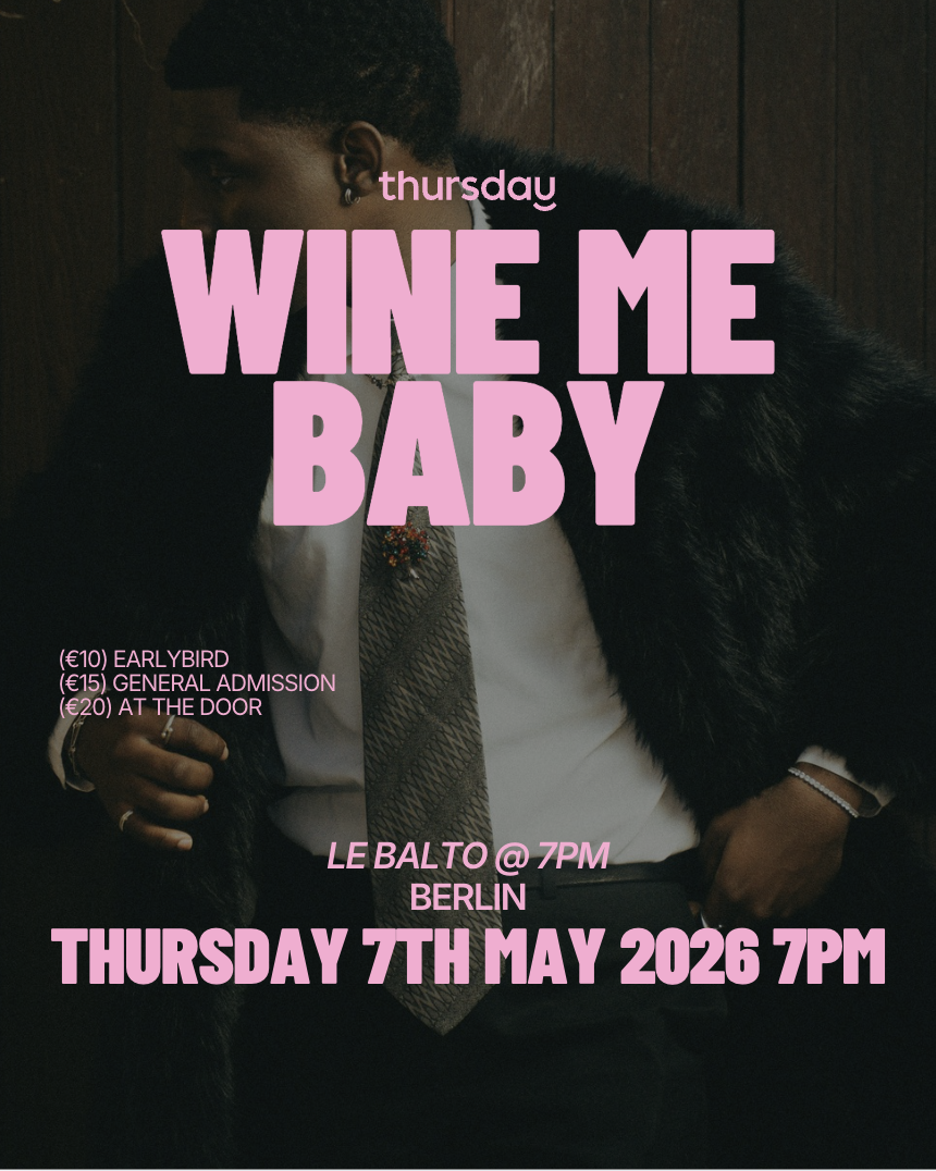 Thursday | Wine Me Baby (40+) | Berlin