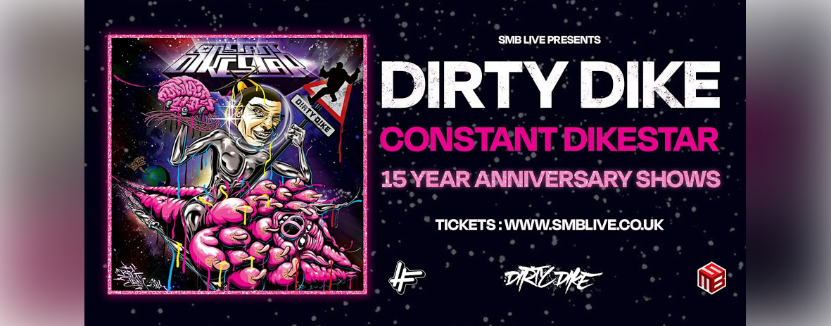 Dirty Dike ‘Constant Dikestar’ 15 year anniversary show BOURNEMOUTH
