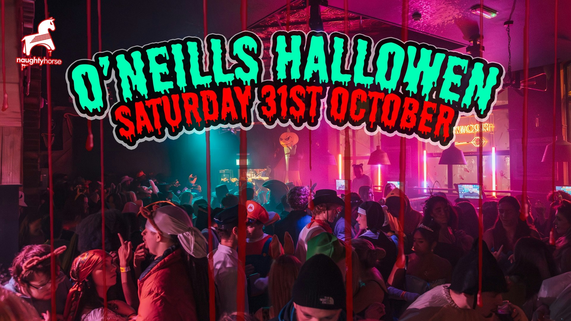 O’Neills Halloween Saturday! [2 Floors] 💀🧛‍♂️