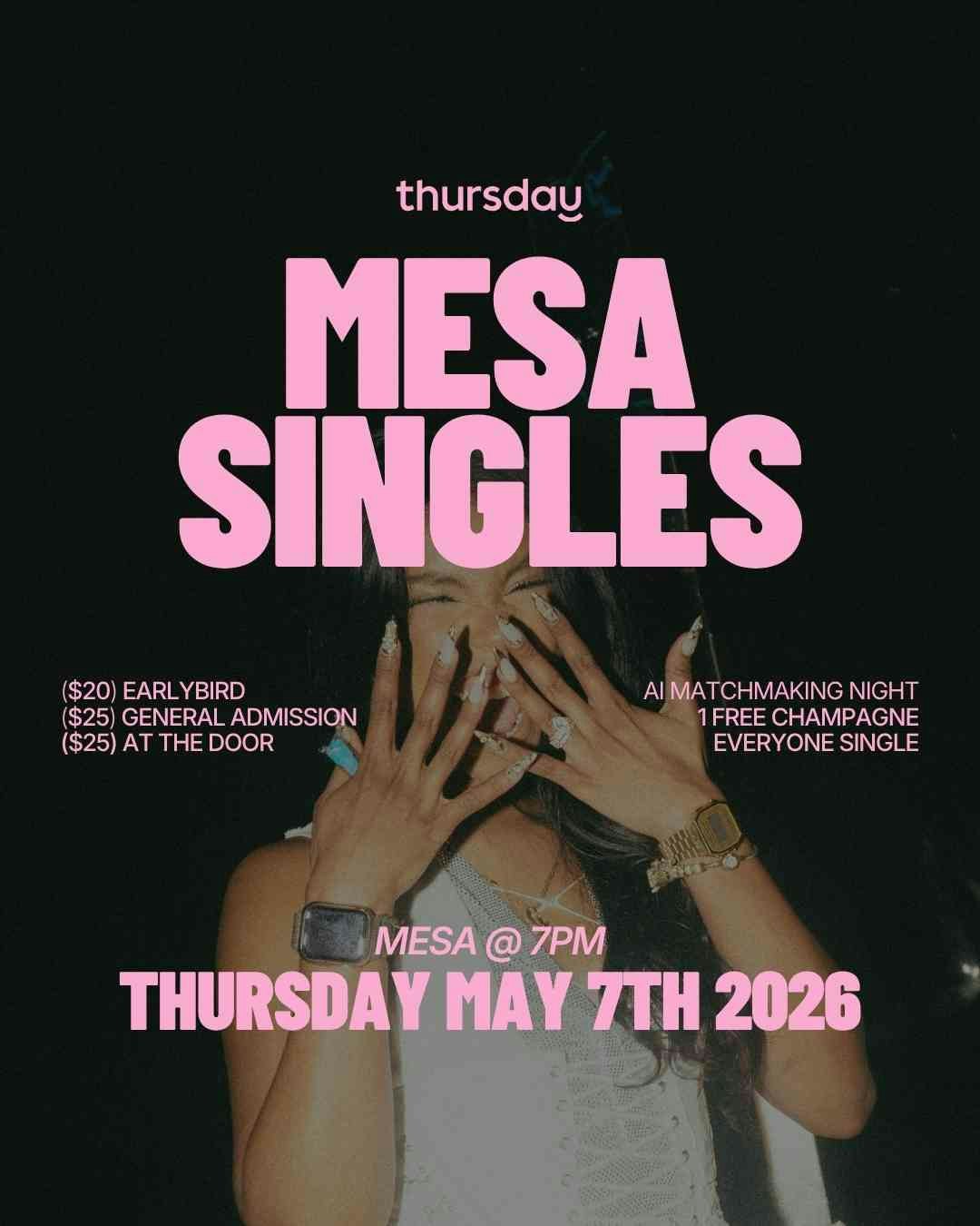 Thursday | Mesa (35+ Matchbox Event) | Orange County