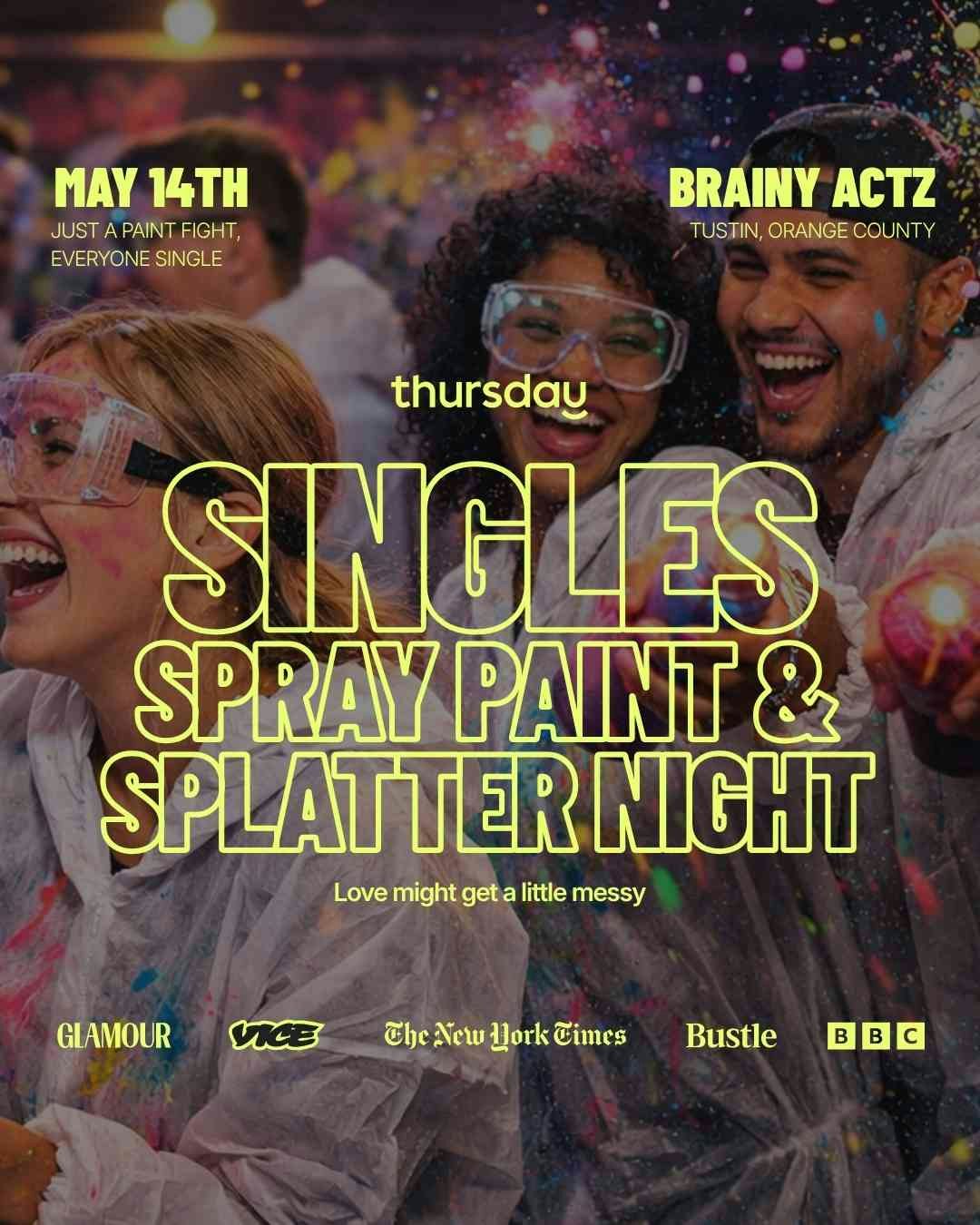 Thursday | Painted Chemistry at Brainy Actz | Orange County