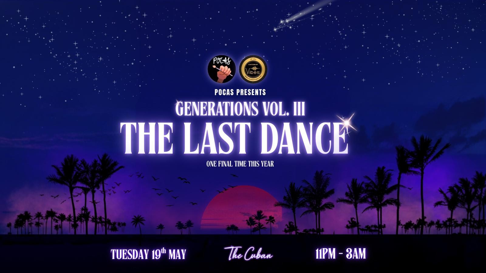 GENERATIONS VOL III – The Last Dance