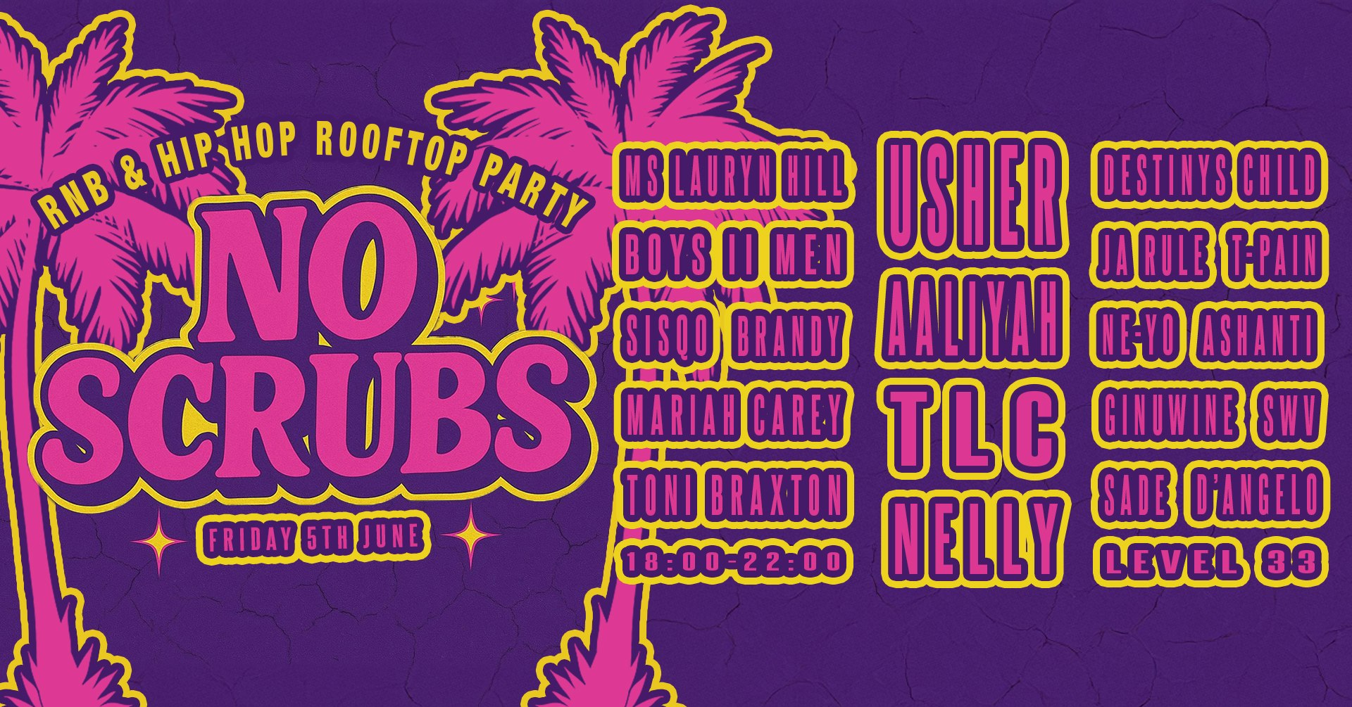 No Scrubs: 90s & 00s R&B Day Party (Plymouth)