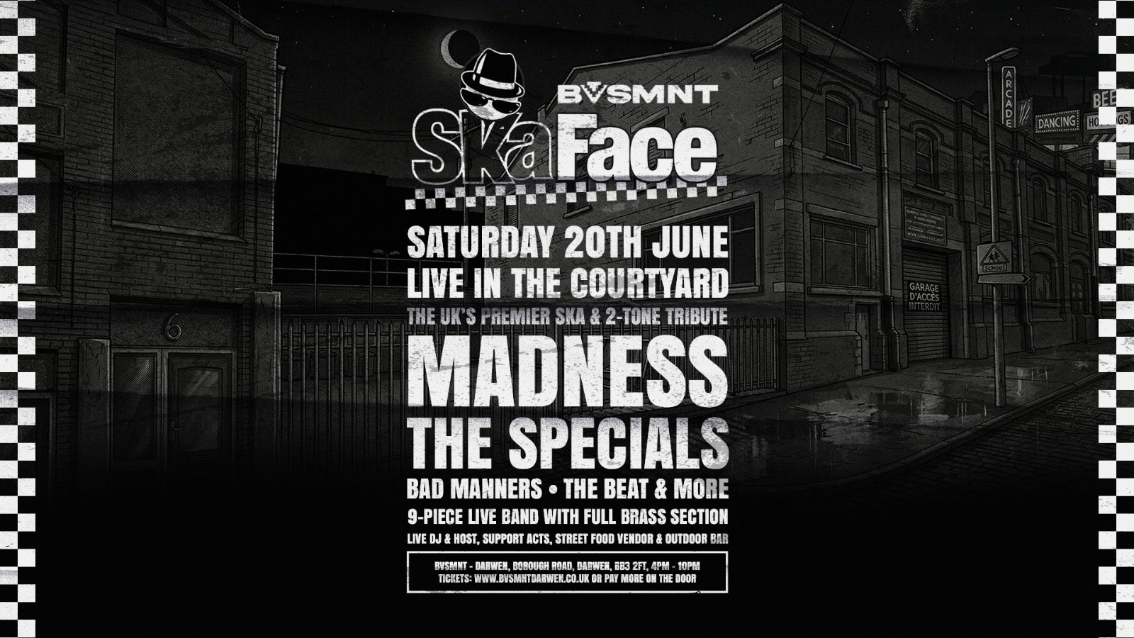 SKA FACE – LIVE IN THE COURTYARD