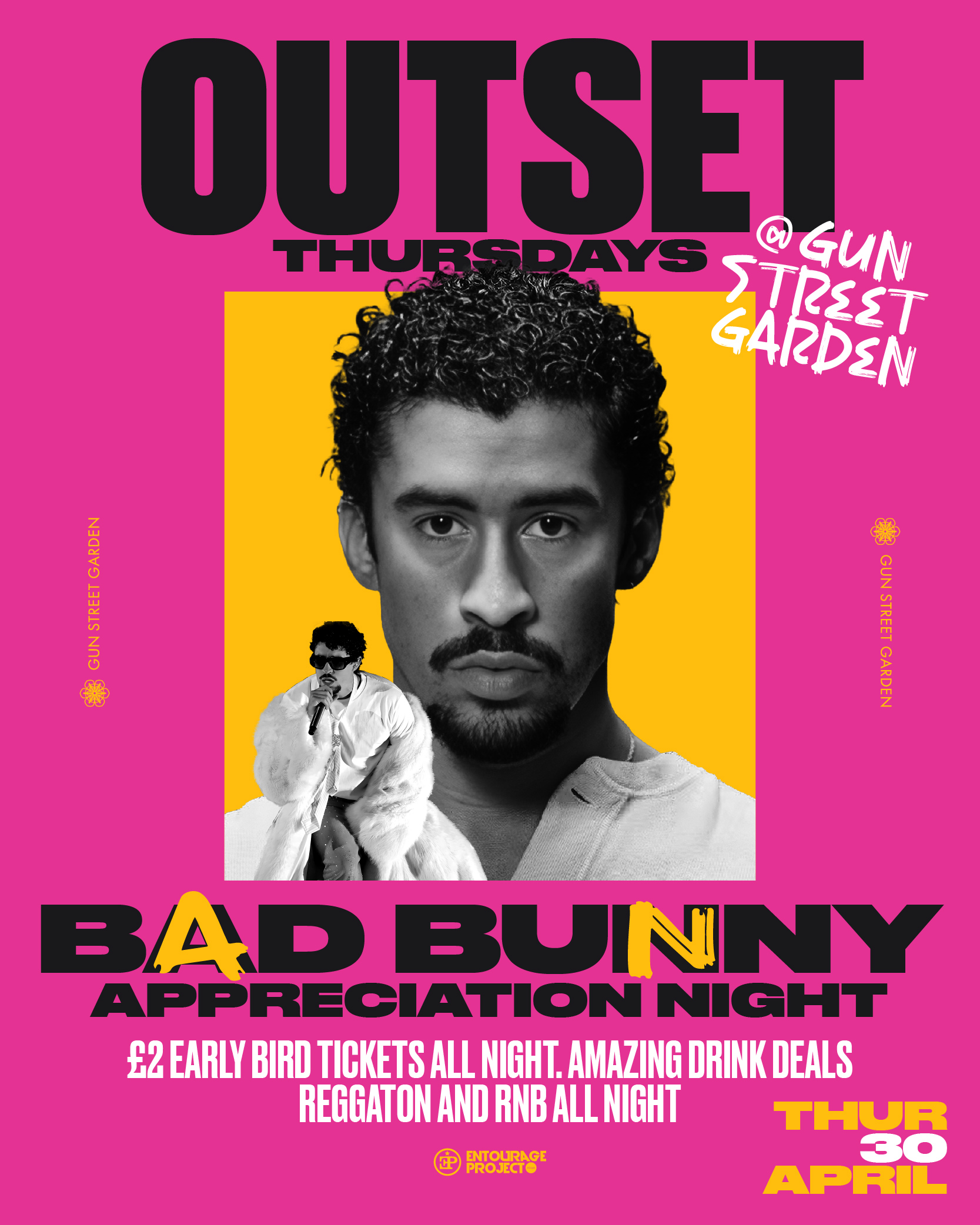 OUTSET THURSDAY: BAD BUNNY APPRECIATION NIGHT🏈