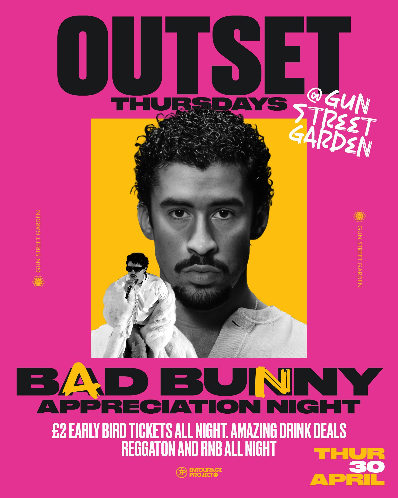 OUTSET THURSDAY: BAD BUNNY APPRECIATION NIGHT🏈