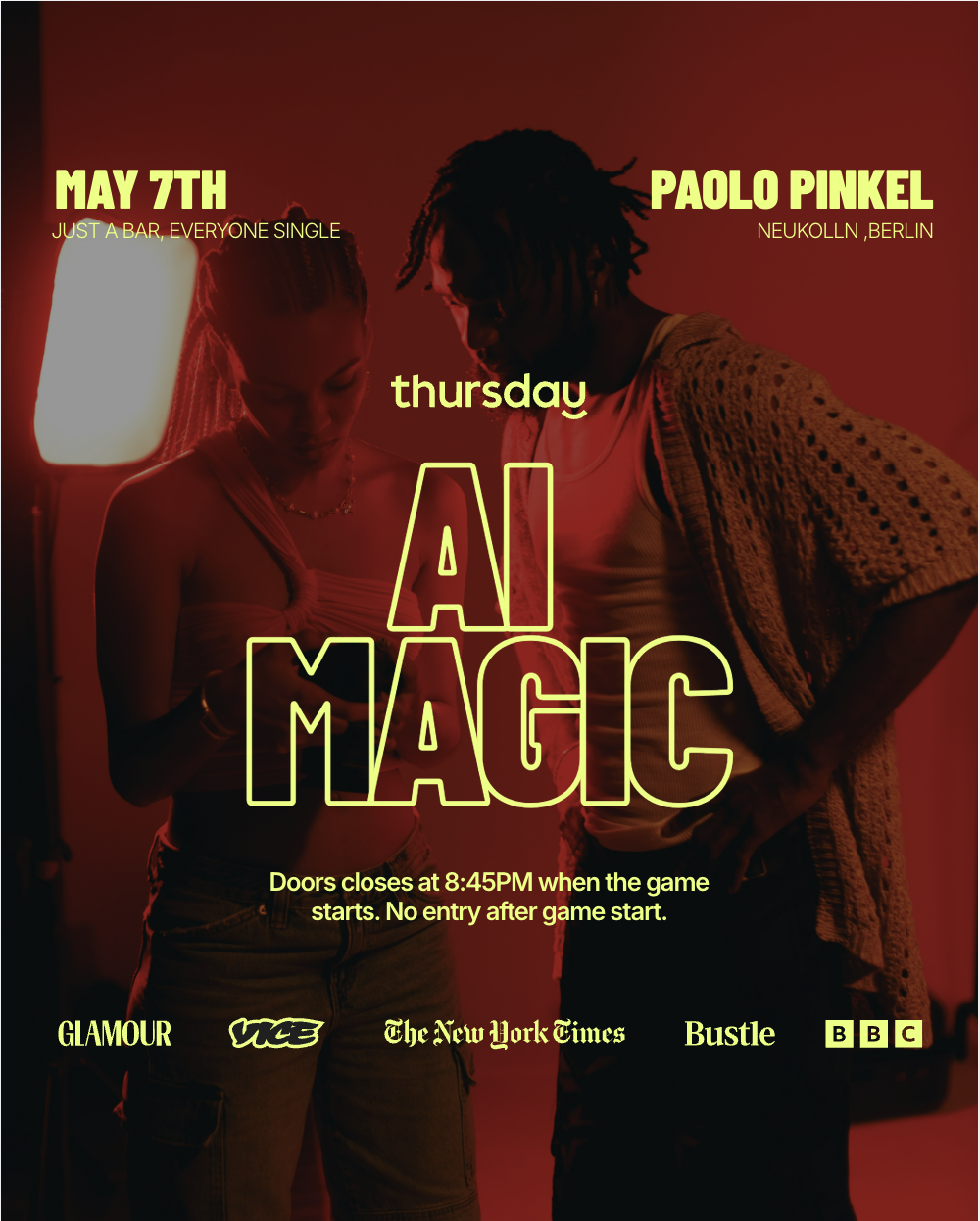 Thursday | AI Magic (Under 40) | Berlin