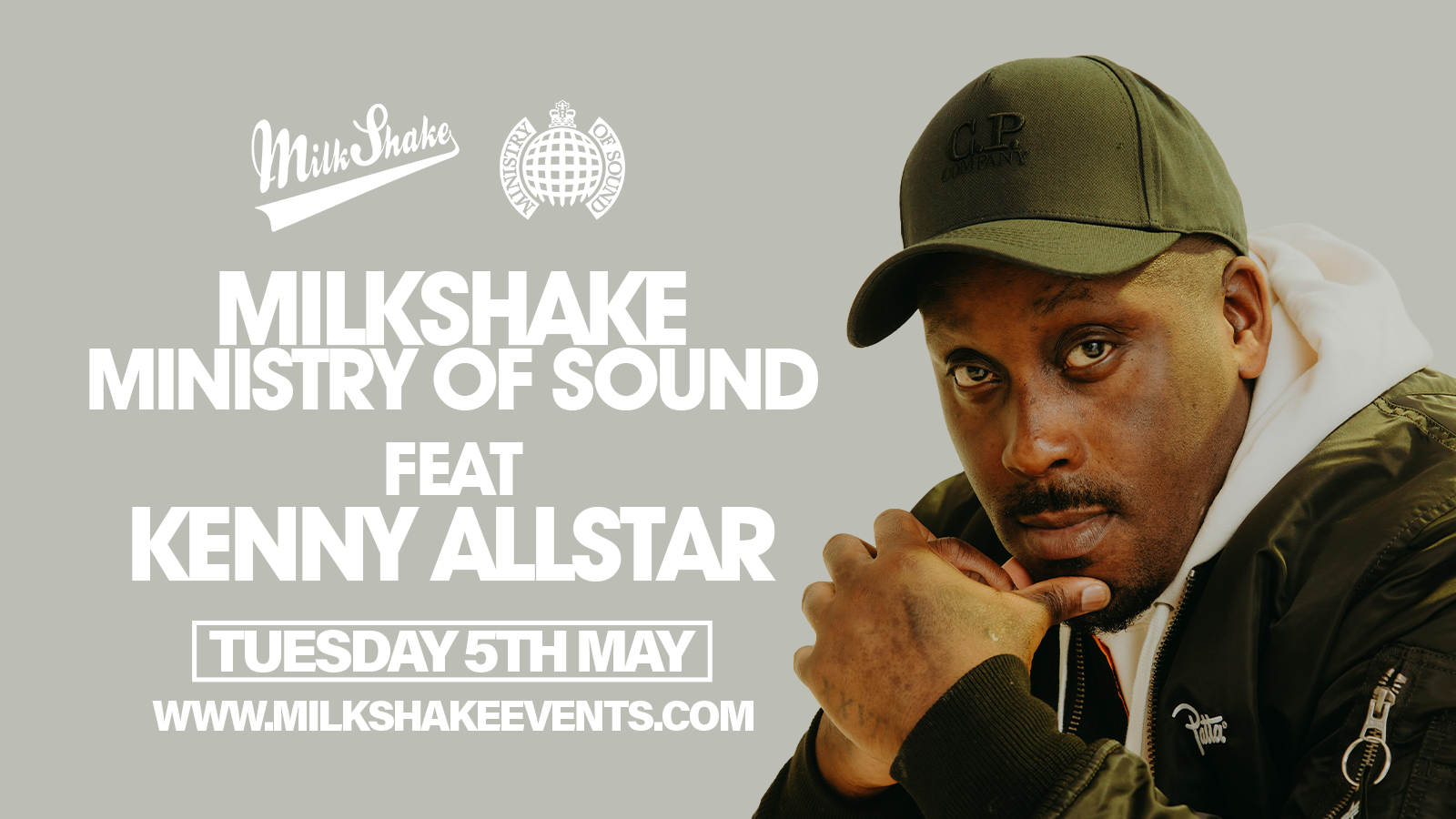 Milkshake, Ministry of Sound ft Kenny Allstar 🔥 May 5th 2026 🌍