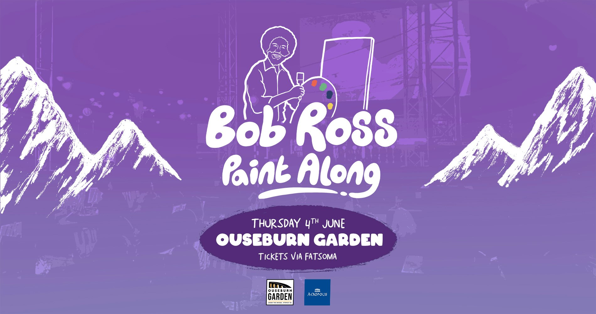 The Happy Little Paint Along with Bob Ross