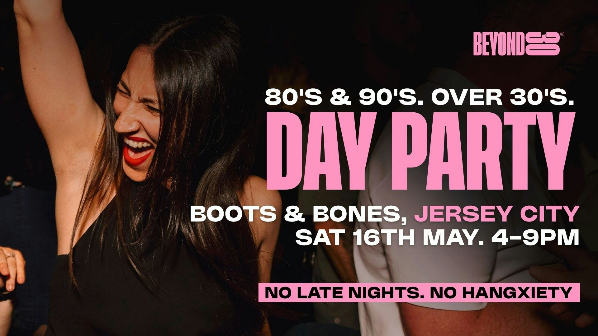 80s & 90s Over 30s Daytime Clubbing – JERSEY CITY🕺🏽