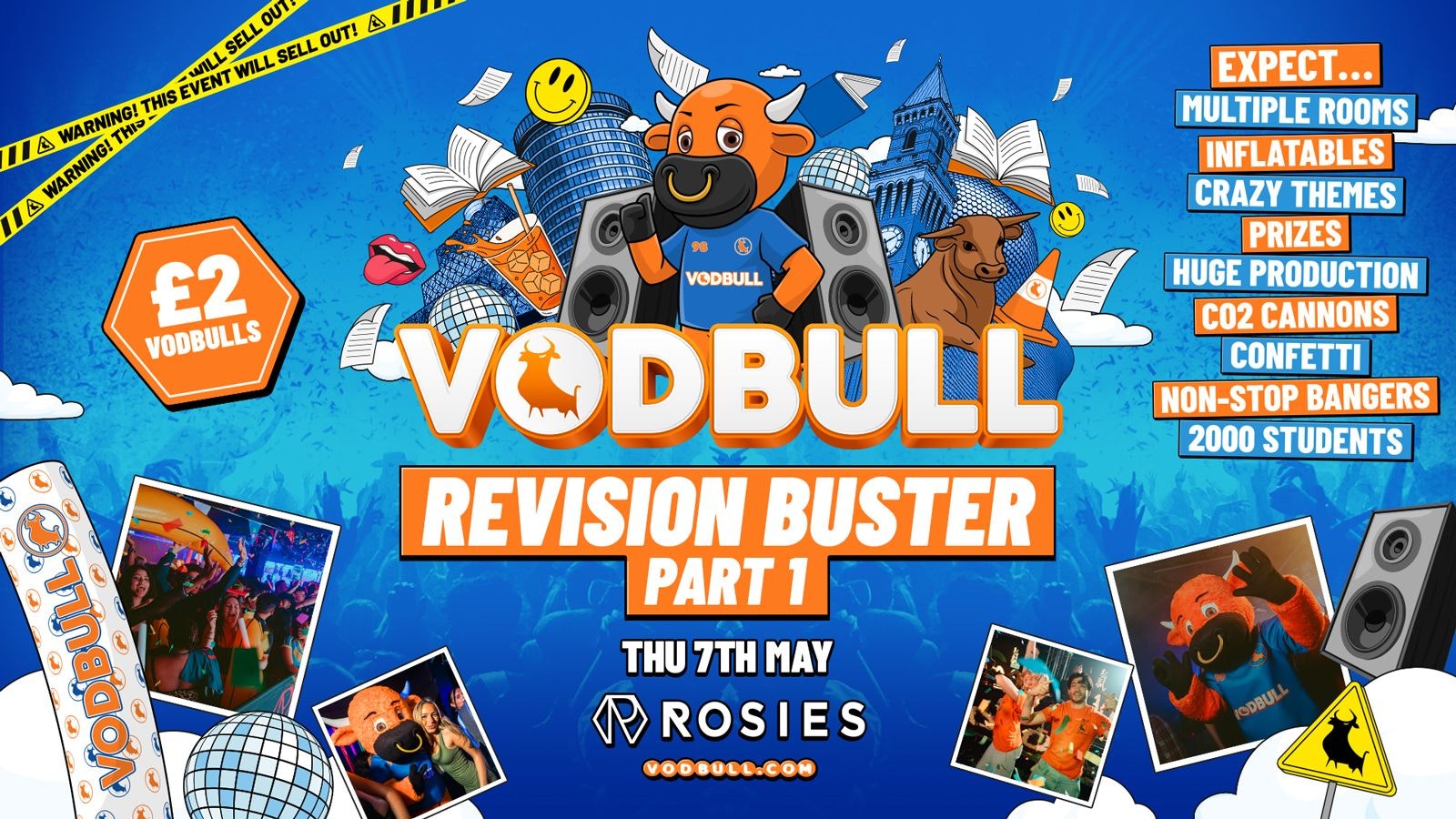 🧡 VODBULL REVISION BUSTER PART 1 ⚠️[ON SALE NOW!!]⚠️ at ROSIES!! 07/05