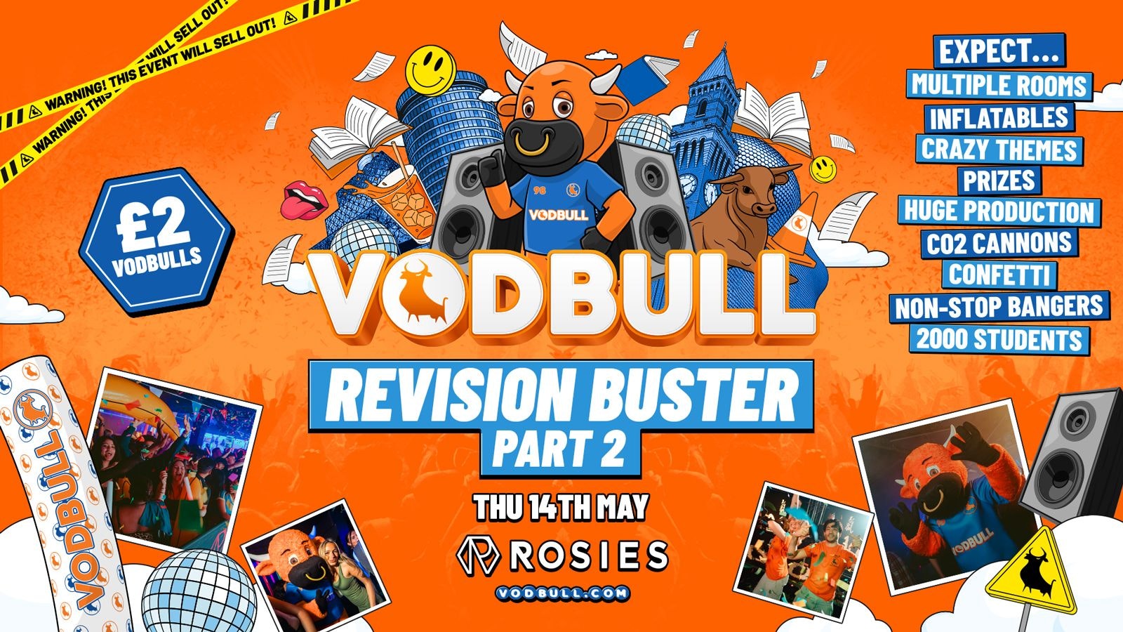 🧡 VODBULL REVISION BUSTER PART 2 ⚠️[ON SALE NOW!!]⚠️ at ROSIES!! 14/05