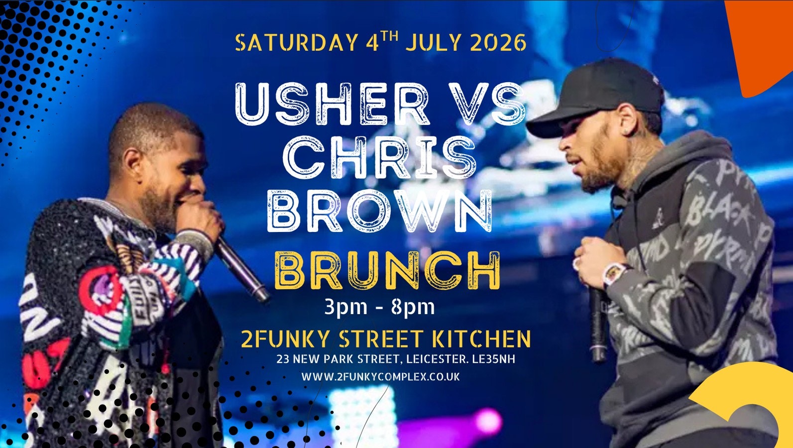 USHER vs CHRIS BROWN Bottomless Brunch Party
