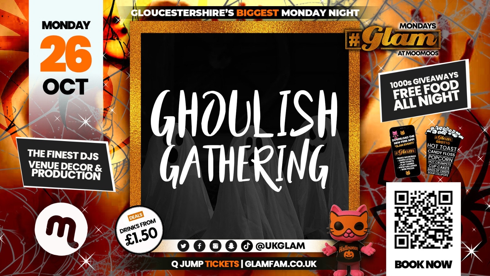 Glam Cheltenham 🧟🦇🐈‍⬛ GLAM HALLOWEN 2026! 🧛🏽‍♂️🎃👻 – The Ghoulish Gathering!!