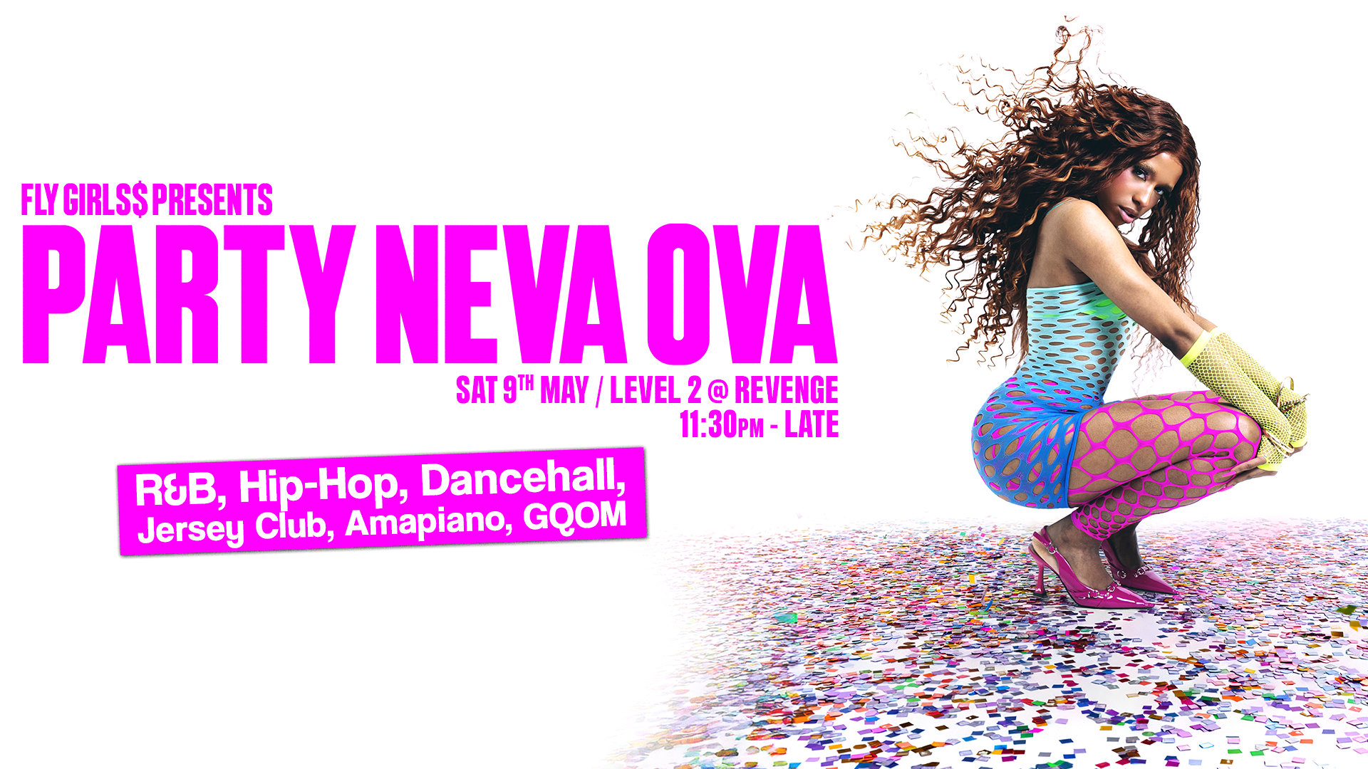 Confession x PARTY NEVA OVA @ Revenge