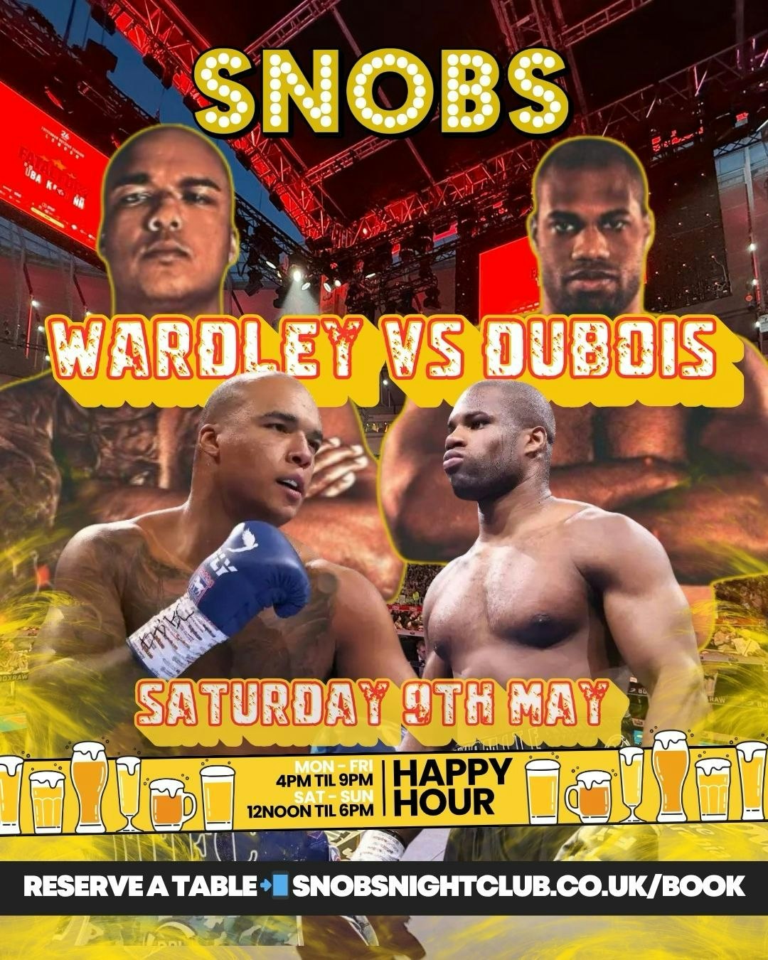 WARDLEY VS DUBOIS SHOWING LIVE! 🥊🏆[09/05]