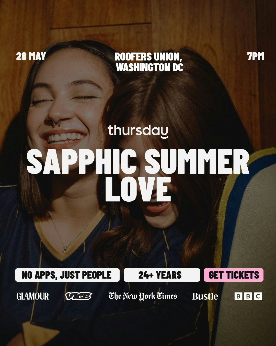Thursday | Sapphic Summer Luv (24+) | Washington D.C.