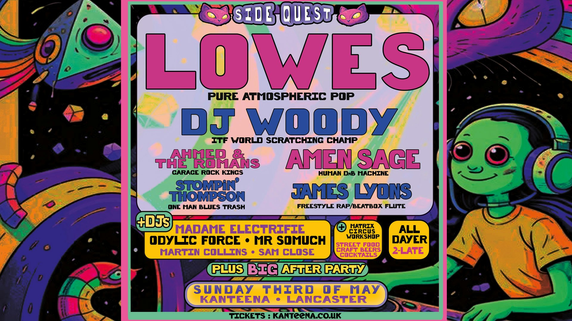 Lowes // Dj Woody & more. Side Quest 1