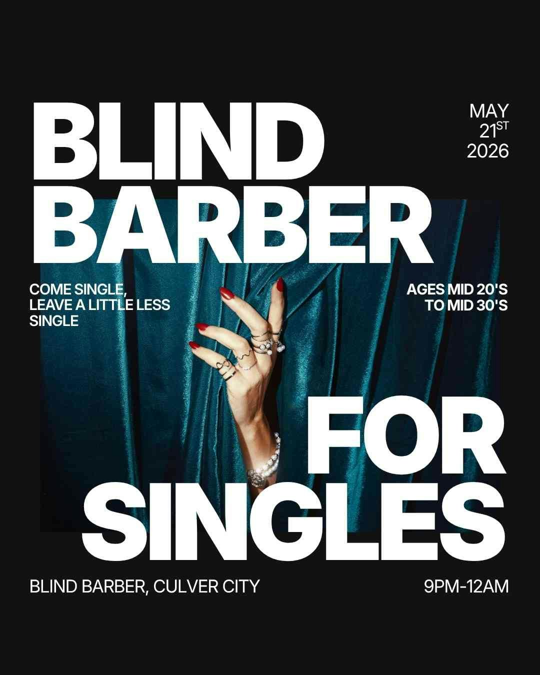 Thursday | Blind Barber (Culver City) | Los Angeles