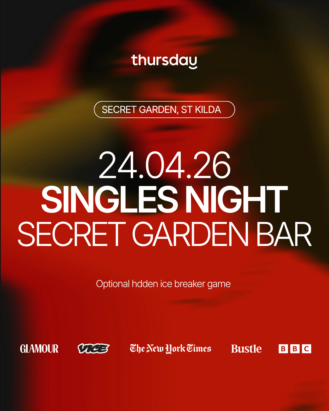 Friday | Secret Garden |  St Kilda